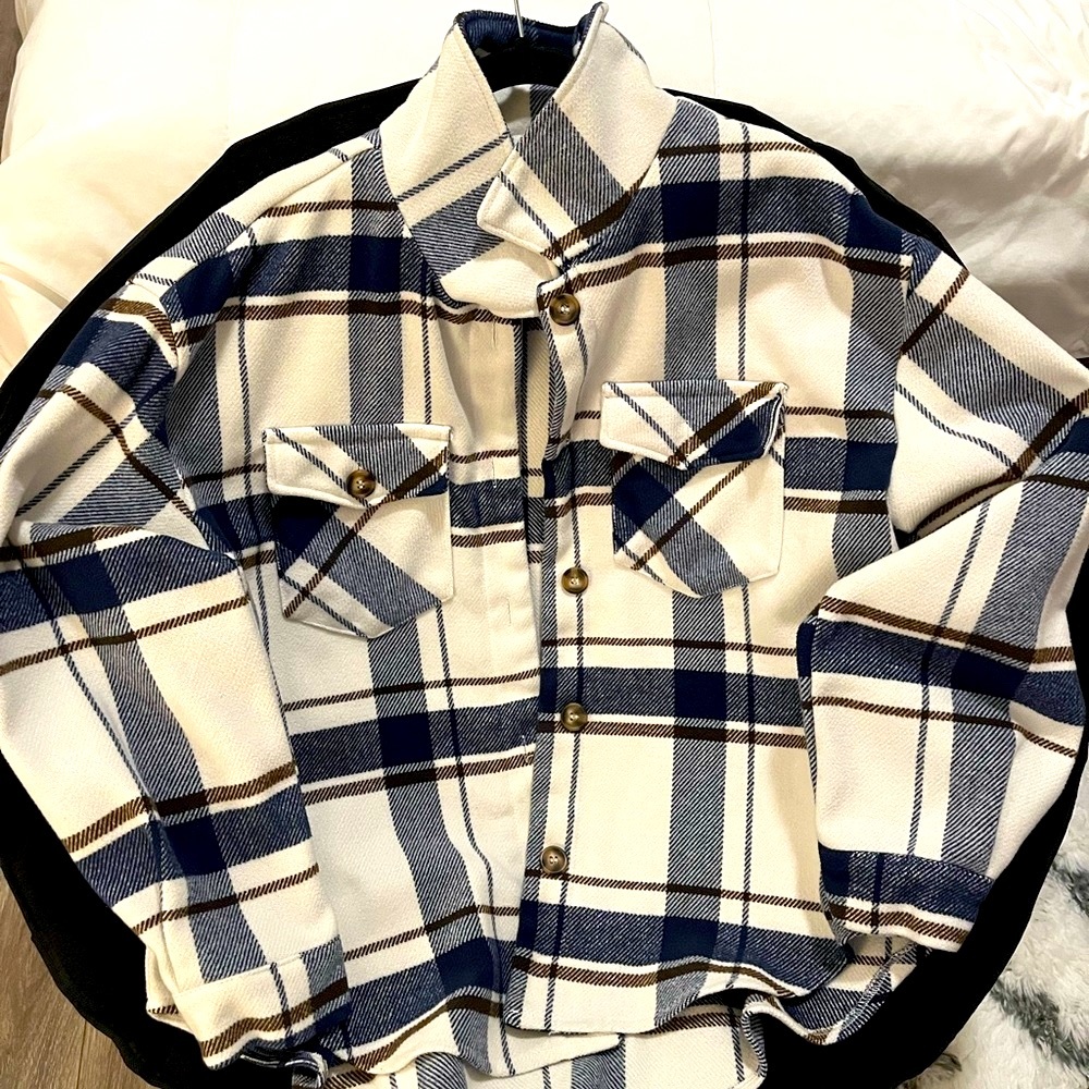 Women’s Oversized Flannel Shirt